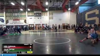 182 lbs Cons. Round 5 - Colin Tipton, Camarillo vs Joel Carvajal, Yorba Linda