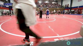 62 lbs Rr Rnd 1 - Channing Perrier, Collinsville Cardinal Youth Wrestling vs Harlea Lucas, Vian Wrestling Club