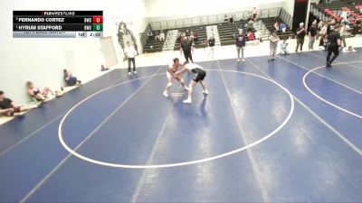 190 lbs 1st Place Match - Hyrum Stafford, Bruin Wrestling Club vs Fernando Cortez, Brighton Wrestling Club
