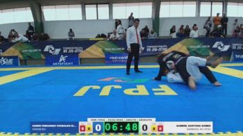 GABRIEL SANTANA GOMES vs SAMIR FERNANDO TEOBALDO SIMONE 2026 FPJJ Copa Grandes Mestres Etapa 3