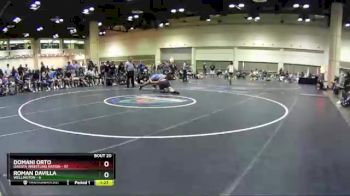 285 lbs Round 4 (10 Team) - Domani Orto, Dakota Wrestling Nation vs Roman Davilla, Wellington