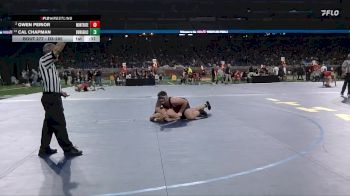 D3-285 lbs Cons. Round 2 - Cal Chapman, Dowagiac vs Owen Perior, Montrose
