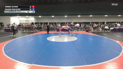 138 lbs Consi Of 16 #1 - Kimber Alford, AL vs Juliana Van Slyke, PA
