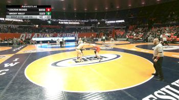 2A 175 lbs Quarterfinal - Brody Kelly, Elmhurst (IC Catholic) vs Colton Mckee, Morton