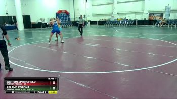 190 lbs Round 4 (6 Team) - Ashton Springfield, Florida Pitbulls vs Leland Korona, Team Michigan Blue - DEV