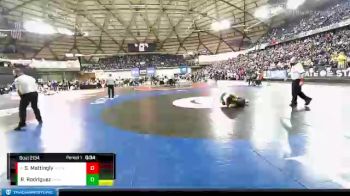 2A 120 Cons. Round 1 - Simeon Mattingly, West Valley (Spokane) vs Raymond Rodriguez, Port Angeles