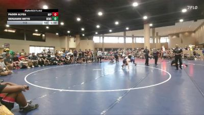 113 lbs Round 1 (6 Team) - Paden Alyea, Morris Fitness Purge vs Benjamin Mitts, Black Creek WC