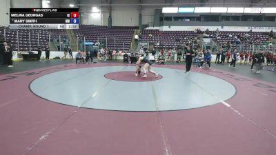 145 lbs Champ. Round 1 - Mary Smith, Maine Maritime vs Melina Georgas, Ithaca
