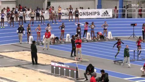 Girls' 55m Hurdles Prelims Heat 1