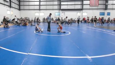 60 lbs Round 3 (6 Team) - Gideon Drane, GREAT NECK WRESTLING CLUB GOLD vs Logan Kohler, EASTERN CAROLINA WRESTLING ACADEMY