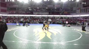 138 lbs Quarterfinal - Cruz Ramirez, Meridian vs Kaias Frogley, Centennial