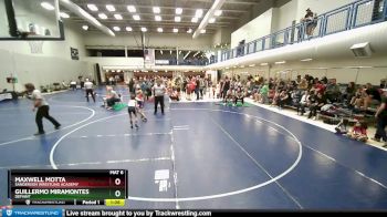 58-61 lbs Round 2 - Maxwell Motta, Sanderson Wrestling Academy vs Guillermo Miramontes, Defiant