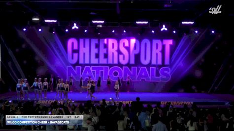 Wilco Competition Cheer - SAVAGECATS [2026 L3 - Rec Performance Advanced - 12Y Day 1] 2026 CHEERSPORT National All Star Cheerleading Championship