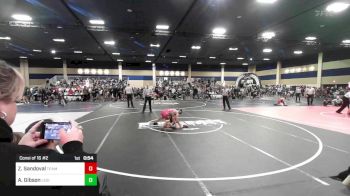 102 lbs Consi Of 16 #2 - Zeke Sandoval, Team So-Cal WC vs Ace Gibson, Legion WC