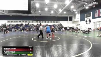 235 lbs Semifinal - Audrina Felix, Temescal Canyon vs Jaden Hansen, Esperanza