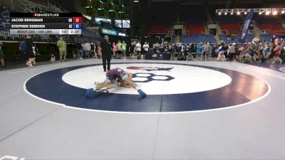150 lbs Champ. Rd Of 128 - Jacob Bergman, OH vs Stephen Semken, AZ