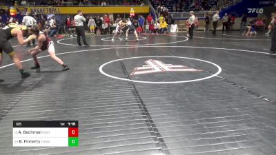 125 lbs Round Of 16 - Ayden Bachman, Port Allegany vs Brock Finnerty, Thomas Jefferson