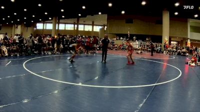 100 lbs Quarterfinal - Levi Cox, PWC vs Coleman Morgan, North DeSoto Wrestling Academy