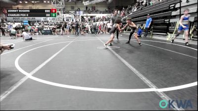 70 lbs Rr Rnd 3 - Johnny Rogers, Red Ryder Wrestling Club vs Charles Fox II, CacheWrestlingClub