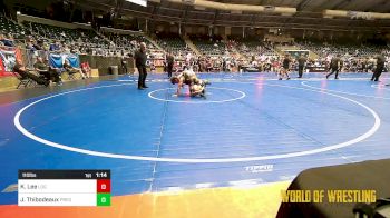 110 lbs Final - Keanu Lee, Legends Of Gold vs Justin Carson Thibodeaux, Predator Wrestling