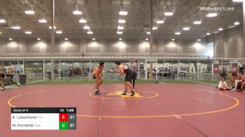 Consolation - Alex Lukachunis, Titan PA vs Maximus Forrester, Indy All Stars