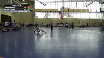 149 lbs Quarterfinal - Landon Bates, Southeast Community College vs Michael Hodge, Harper College
