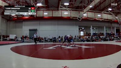 184 lbs Champ. Round 1 - Cade Creighton, Chicago vs Connor Kelly, Elmhurst University