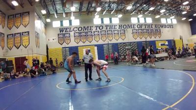 190 lbs Round 3 (8 Team) - Thomas Thorne, Alpha WC vs Paul Peradotti, Naperville Central