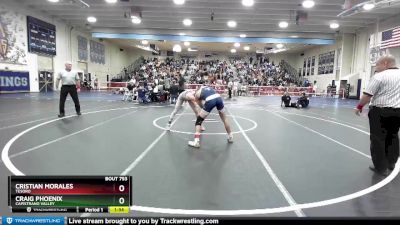 126 lbs 1st Place Match - Craig Phoenix, Capistrano Valley vs Cristian Morales, Tesoro