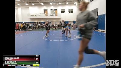 105 lbs Cons. Round 3 - Chloe Gahr, Downingtown West vs Brianna Biggs, King George