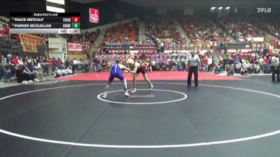150 lbs Quarterfinal - Trace Metcalf, Fort Scott Hs vs Parker McClellan, Cheney