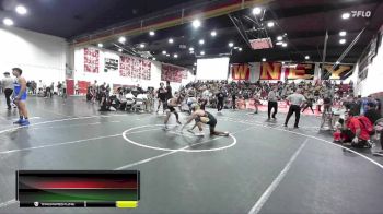 150 lbs Cons. Round 2 - Jaeden Vaughner, Oak Hills vs Aaron Flores, La Serna