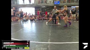 126 lbs 2nd Wrestleback (16 Team) - Nathan Simpson, MF1 vs Jackson Lane, StrongHouse