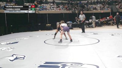 120 lbs Quarterfinal - Rileigh Romberger, Smithsburg vs Carmela Harris, North County