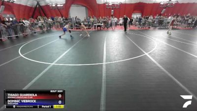 110 lbs Quarterfinal - Thiago Guardiola, Ringers Wrestling Club vs Dominic Viebrock, Wisconsin