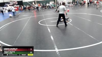 67 lbs Quarterfinal - Josiah Caudillo, Norris Wrestling Club vs Trent Faltys, Howells-Dodge