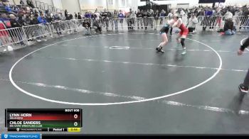 130 lbs Cons. Round 7 - Chloe Sanders, Big Game Wrestling Club vs Lynn Horn, Oklahoma