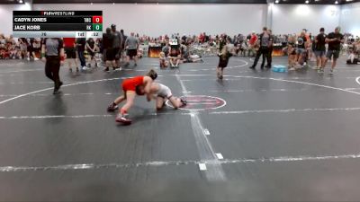 76 lbs Round 3 (3 Team) - Cadyn Jones, Team Mat Clash vs Jace Korb, Rising Kingz