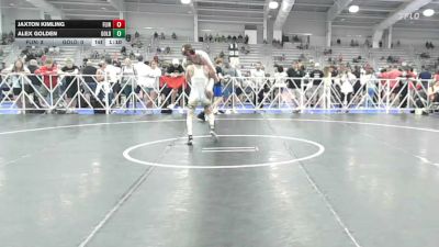 113 lbs Round Of 64 - Jaxton Kimling, Flint Tropics - HSB vs Alex Golden, Gold Standard Wrestling - HSB