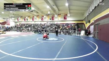 144 lbs 5th Place Match - Leon Fitarau, King, Martin Luther vs Isaac Benavidez, Paloma Valley