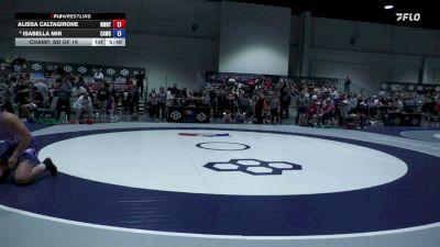 68 kg Champ. Rd Of 16 - Alissa Caltagirone, NMU-NTS vs Isabella Mir, Cardinal WC