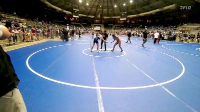 126 lbs Consi Of 8 #1 - Leandra Ortiz, Blue T Hale vs Ryan Stegeman, Tulsa Blue T Panthers