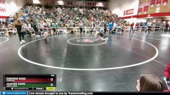 145 lbs Champ. Round 2 - Hunter Davis, Green River vs Dawson Goss, Sheridan