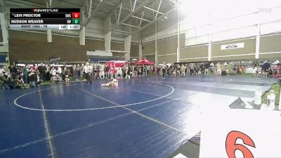 76 lbs Quarterfinal - Levi Proctor, Delta Wrestling Club vs Hudson Weaver, Relentless Wrestling