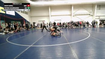 126 lbs Cons. Round 1 - Zach Cahill, Murray vs Victor Colmenares, Lehi