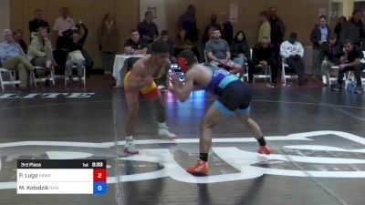 65 kg 3rd Place - Patricio Lugo, Hawkeye Wrestling Club vs Matthew Kolodzik, New York Athletic Club