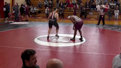 285 lbs Round 1 - William Wortkoetter, St. Francis vs Malcolm Ransom, SJCI