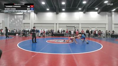 132 lbs Champ. Rd Of 16 - Dominic Cordero, Cleveland Wrestling Club vs Ryder Cohen, Well Trained