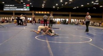 141 lbs 5th Place - Tyler Wells, Oklahoma vs Nash Singleton, Oregon State