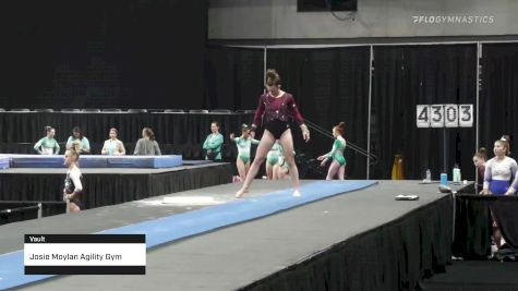 Josie Moylan Agility Gym - Vault - 2022 Elevate the Stage Huntsville presented by SportsMED & Crestwood